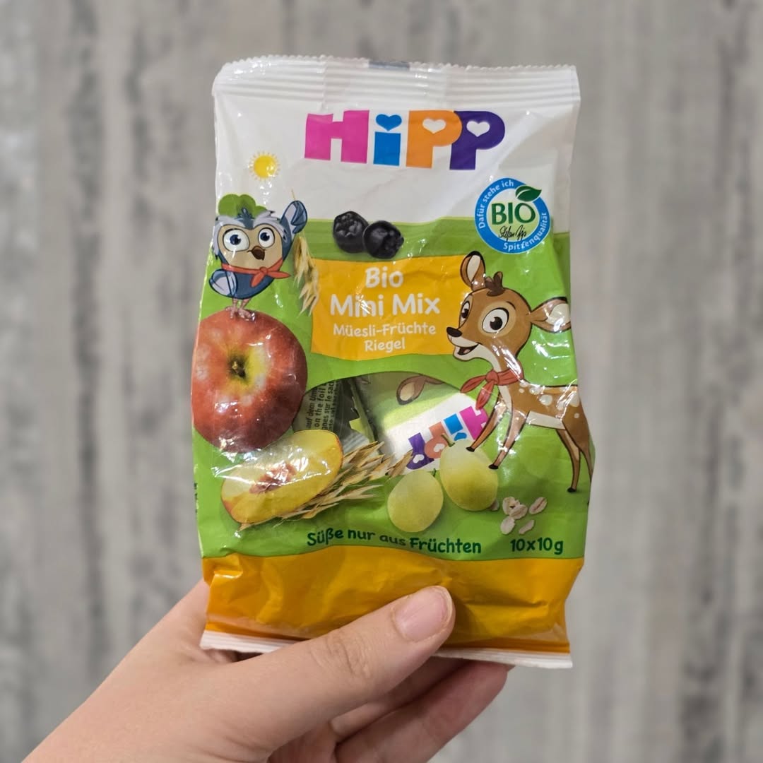 میان‌وعده بار میوه و موسلی ارگانیک HiPP Bio Mini Mix